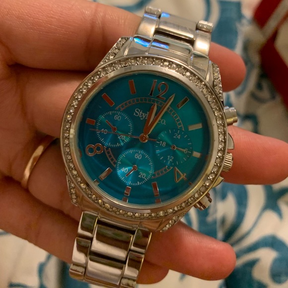 Style&co silver Blue-face women’s watch - Picture 2 of 4